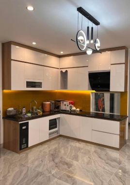 Tủ Bếp Nhựa Ecoplast Luxury 70cm Vân Gỗ - Trắng TB09