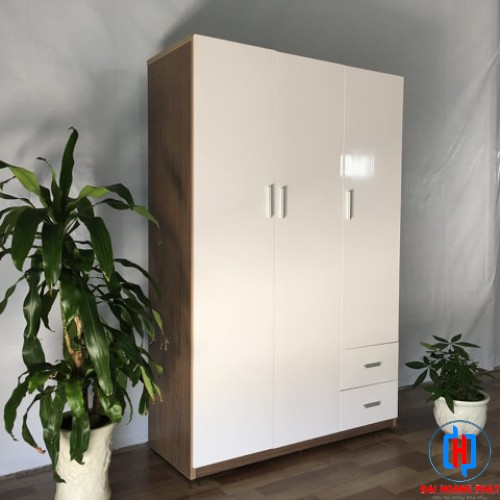 TỦ NHỰA 3 CÁNH TRẮNG TA3003