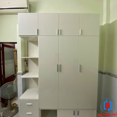TỦ NHỰA 4 CÁNH MÀU TRẮNG TN4949