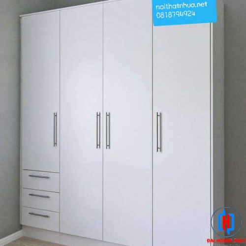 TỦ NHỰA 4 CÁNH TRẮNG TA4447