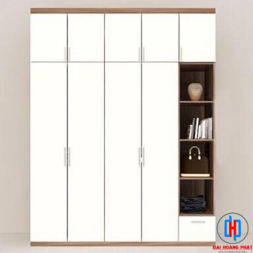 TỦ NHỰA QUẦN ÁO TA5505 (MÀU TRẮNG)