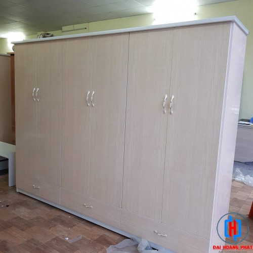 TỦ NHỰA 6 CÁNH TRẮNG TA509