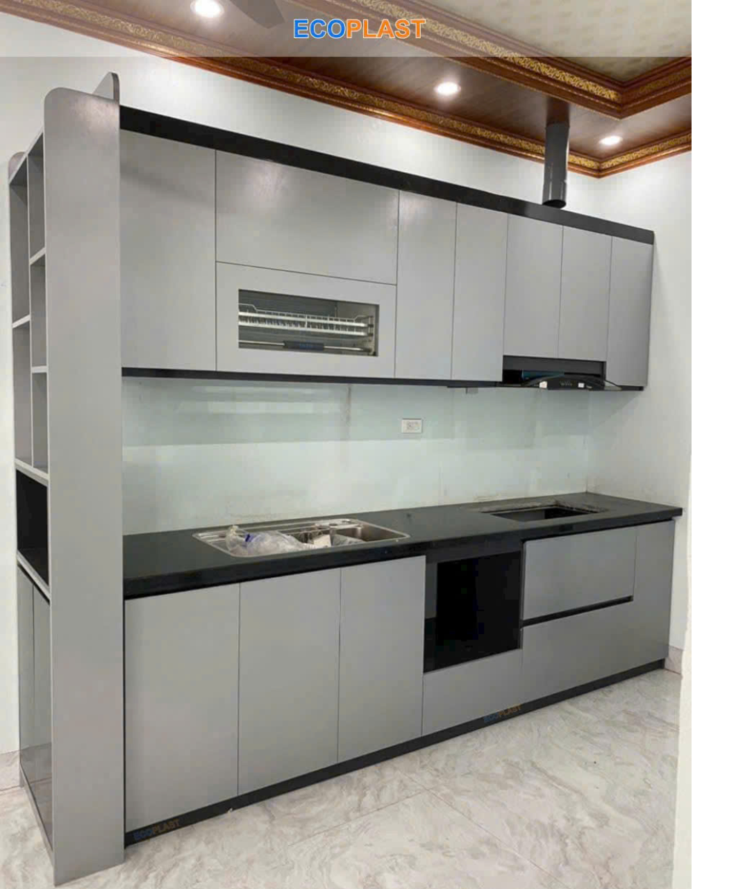 tủ bếp nhựa cao cấp ecoplast