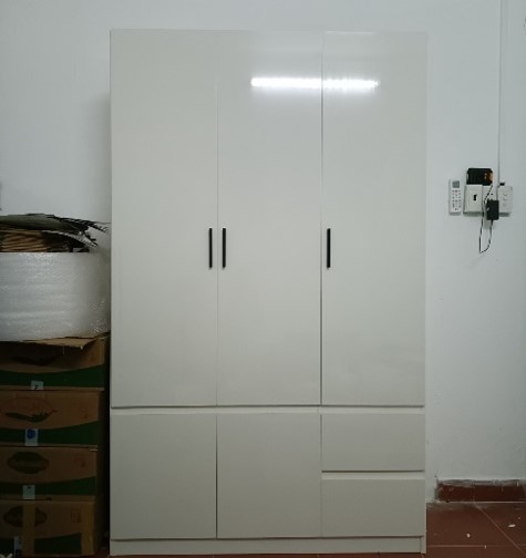 Tủ nhựa cao cấp Ecoplast 3 cánh TAE01