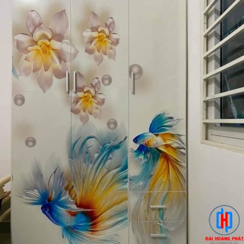 Tủ Nhựa 3D 3 Cánh TA3333