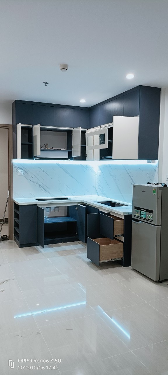 Tủ Bếp Thi Công Chung Cư Vinhome Q9